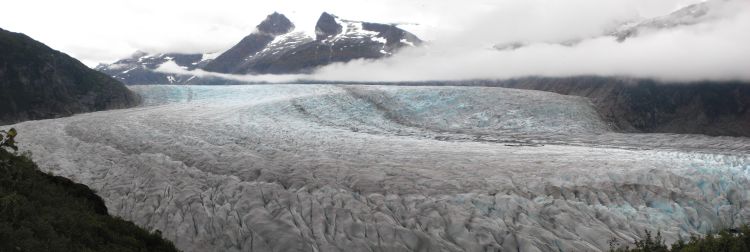 Mendenhall Ice Field panoramic