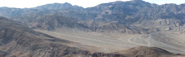 Dry Bone Canyon wash panoramic