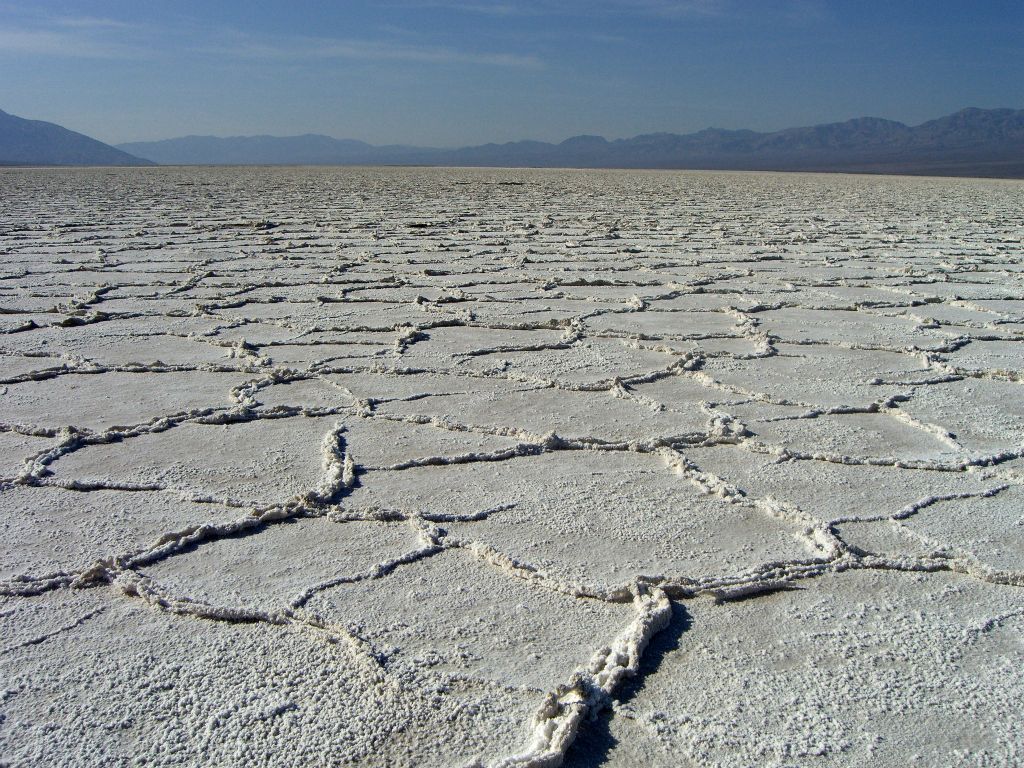 Keep in mind that the terrain on this hike looks different every year due to changes on the salt pan.  So your experience could be much different than ours: