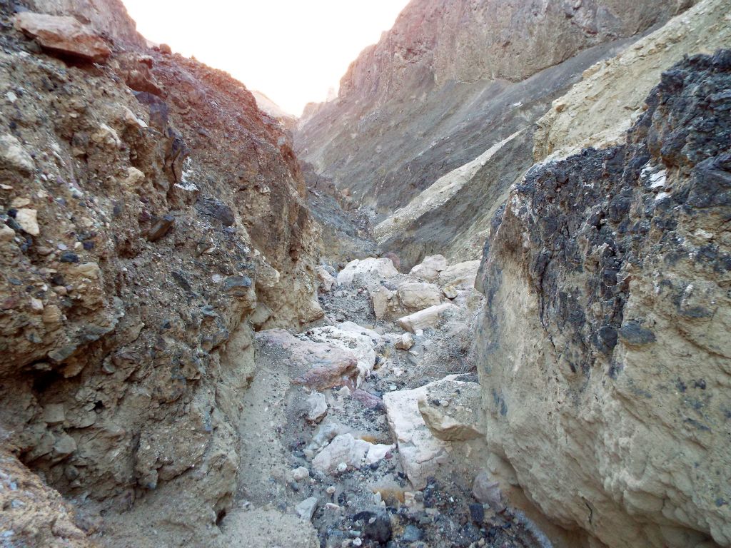 The next two pictures show the greatly varied terrain as the canyon began taking shape: