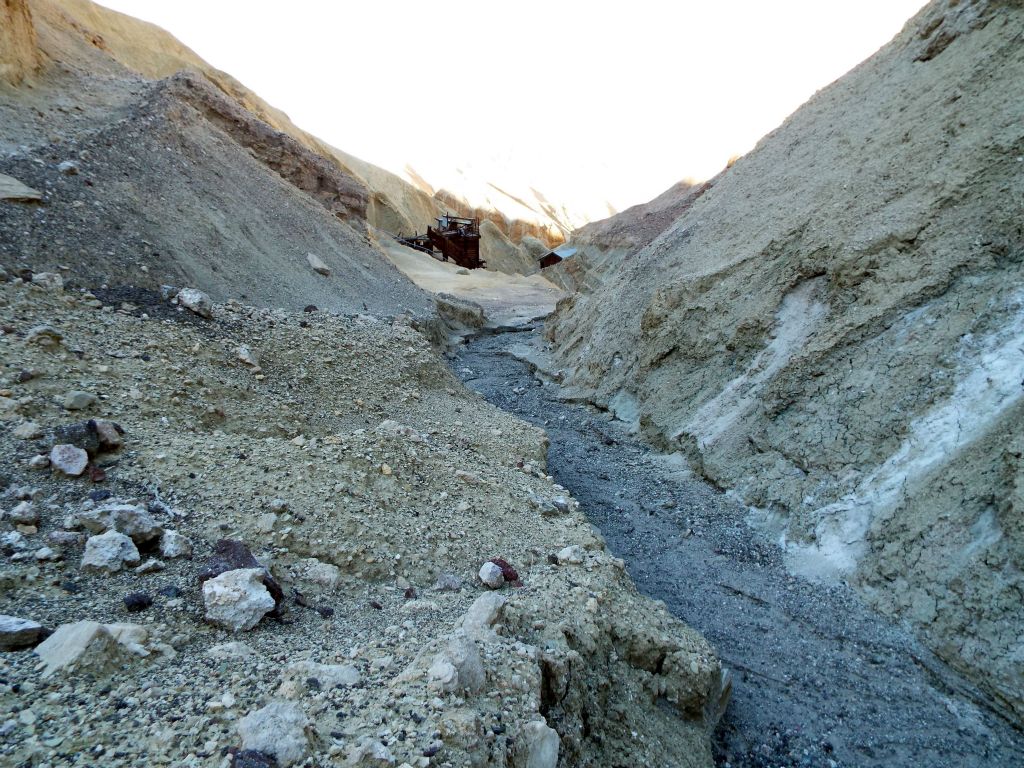 Up ahead, we spotted the Corkscrew Mine.  It was at this moment that we knew the route was successful and we had made it through: