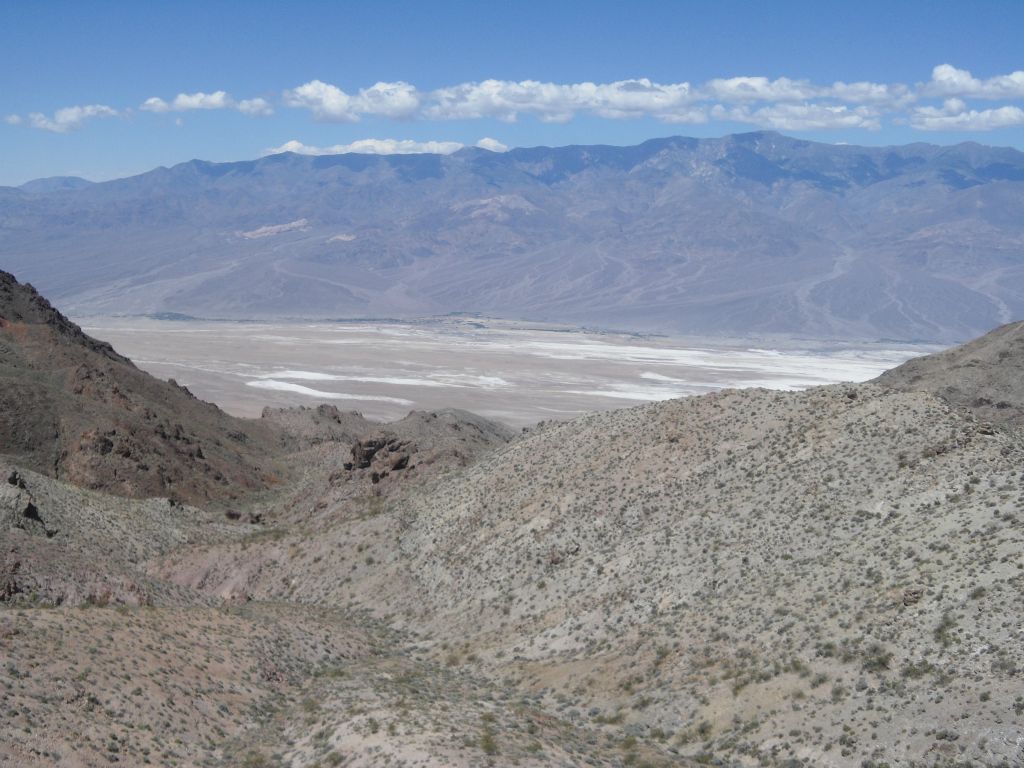 Looking straight down the general area of Upper Bad Canyon.  We earlier passed by the best access point to drop into the upper canyon: