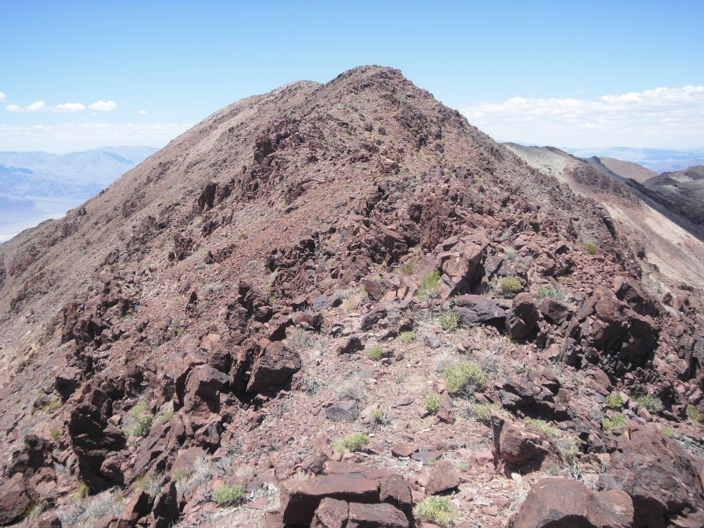 Even through these difficult areas, a faint trail guided us in the right direction: