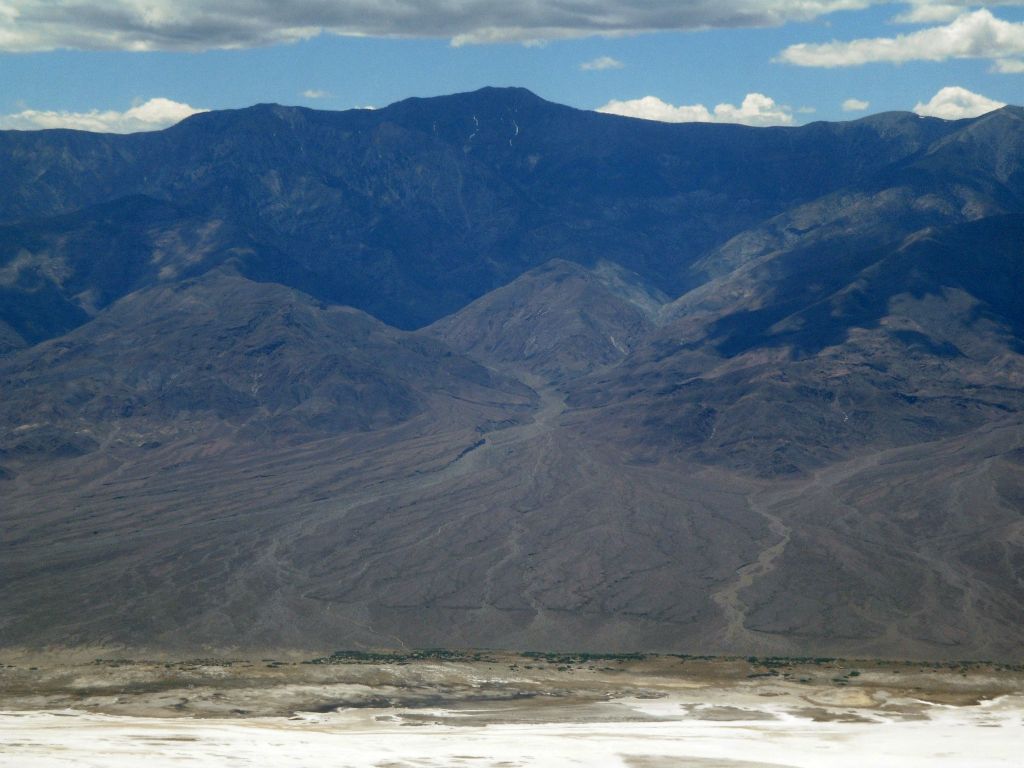 A spectacular view of Telescope Peak from Mount Perry: