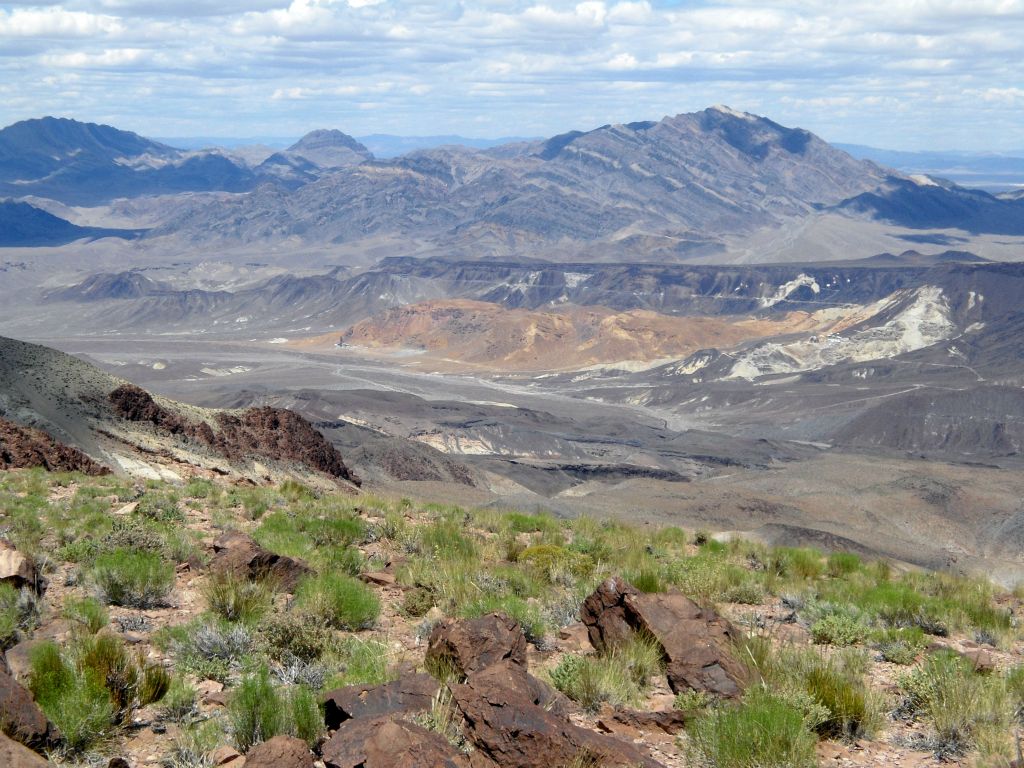 Looking to the northeast from the summit:
