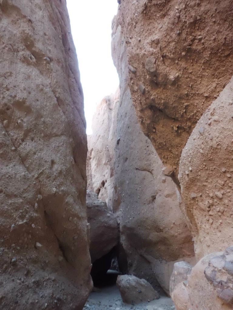 As we neared the end of the narrows, we looked back through Room Canyon: