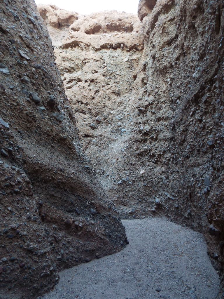 Because I was solo hiking, I realized that if somebody got stuck inside these narrows, they probably wouldn't be found for years.  That's why I encourage caution when entering these rarely-seen beautiful narrows:
