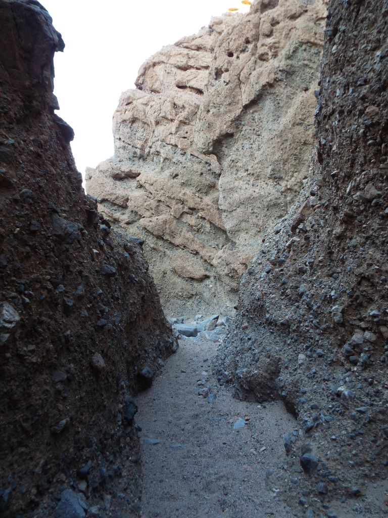 The walls were constantly changing shape and texture, which kept things interesting: