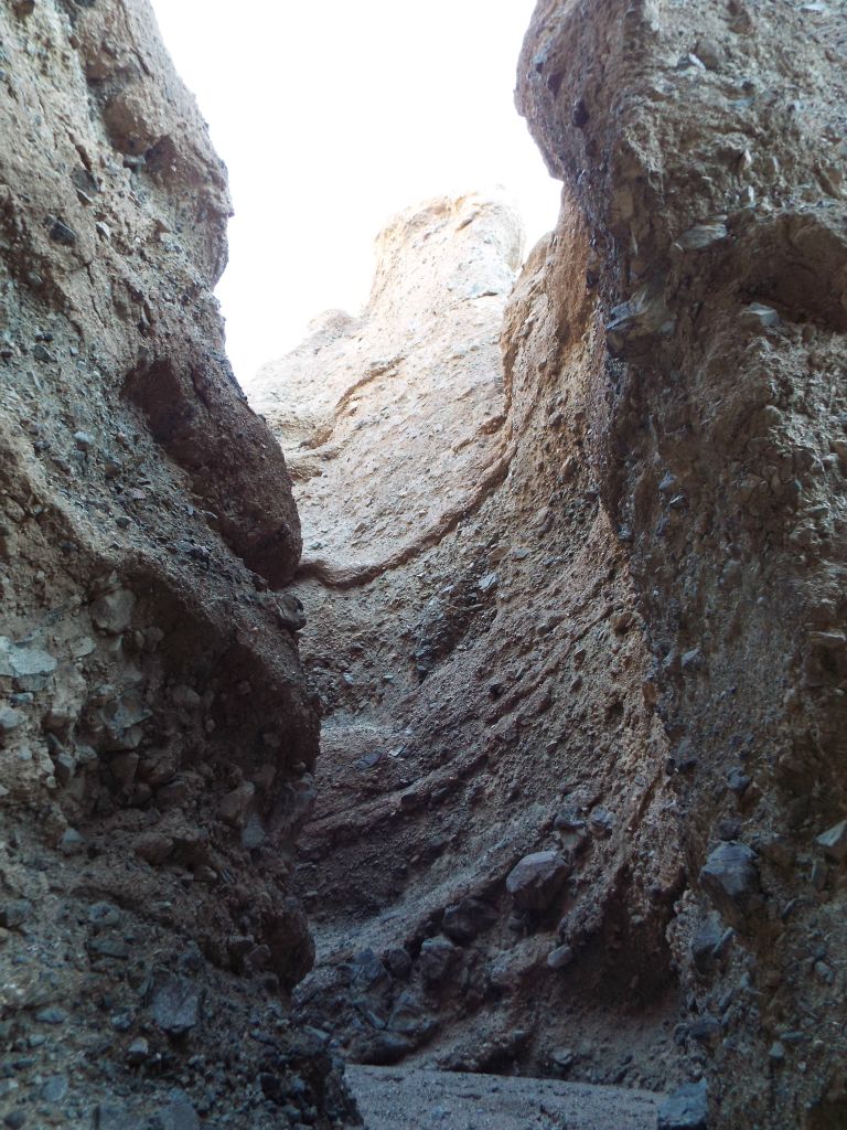 All through this area were the deep narrows which I had spotted from above.  It's amazing these were passable:
