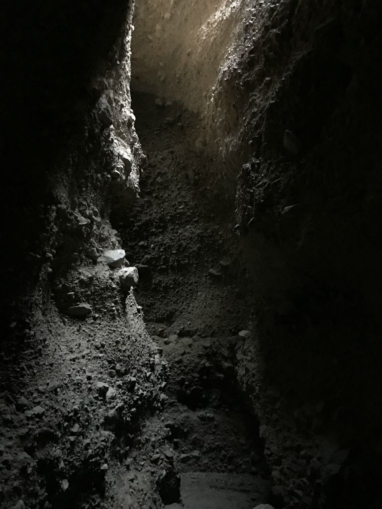 My iPhone seemed to take better photographs in this low-light setting than my regular camera: