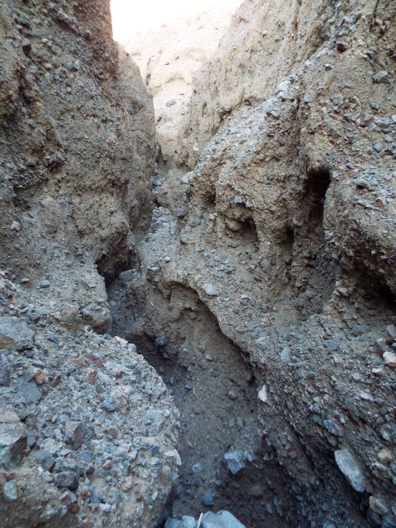 The narrows were quite tight within this fork: