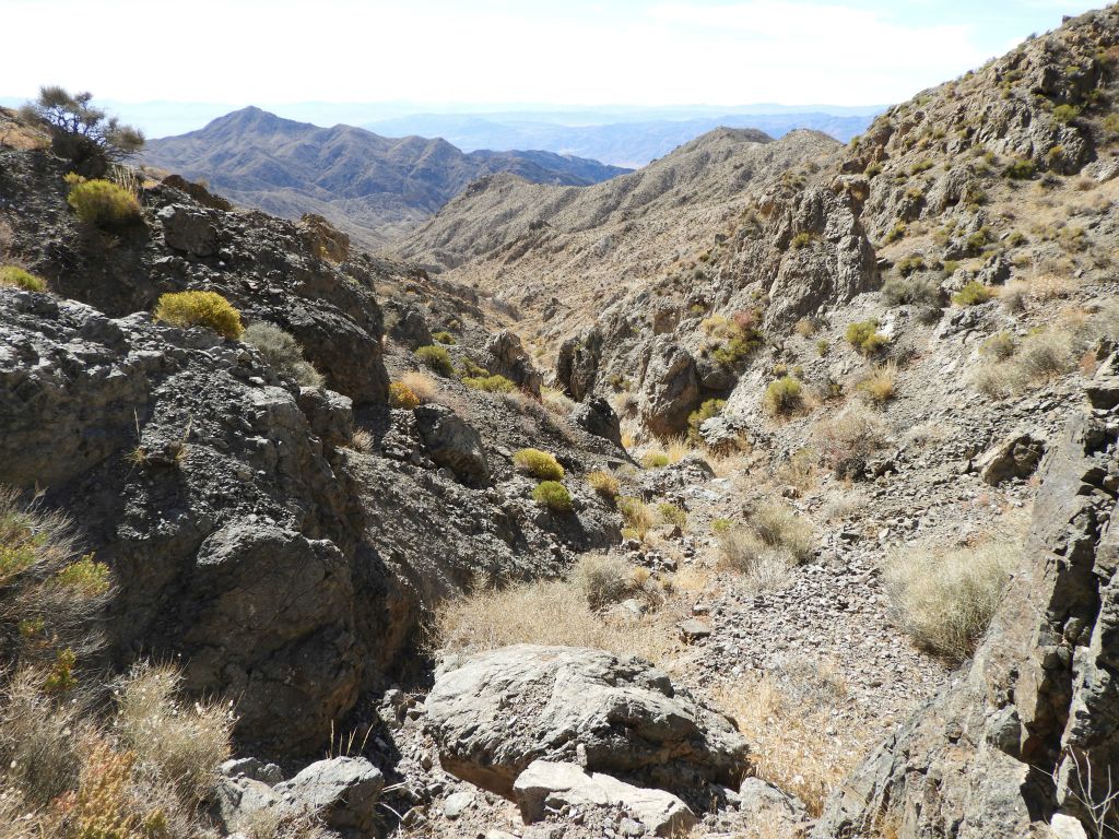 Entering a gorge area that raised concerns about potential dry falls within due to past experiences: