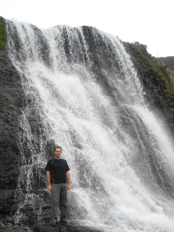 And one final picture of Steve with Alamere Falls as he finally accomplished this absolutely beautiful hike: