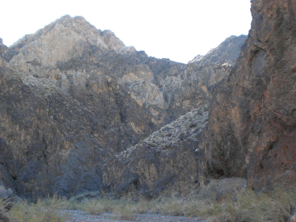 It was at this point that I finally realized our hike was going to be successful and not a complete disaster.  We made it to this point 4 hours after we started.  We have just passed the entrance to the Main Side Canyon, which was 7.6 miles from where we had started:
