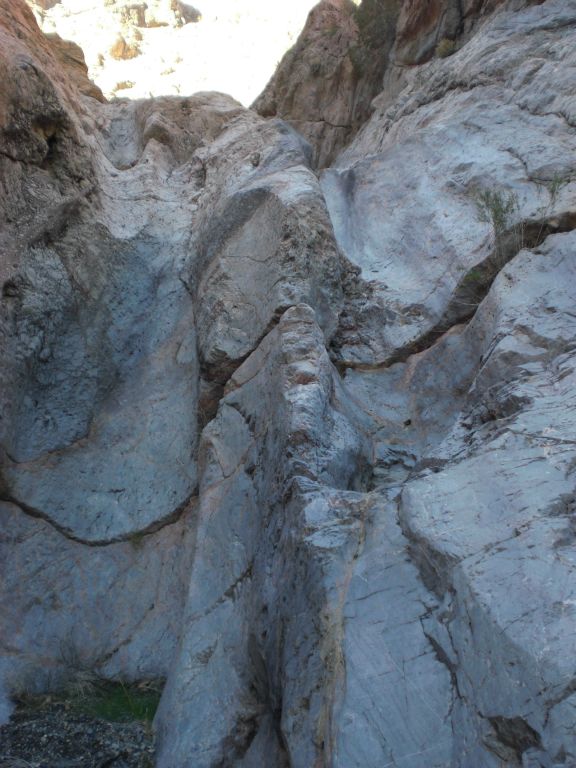 Almost immediately we encountered this second dry fall, which was even easier than the first to climb: