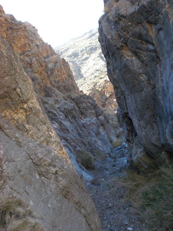 It might make you dizzy just looking at this picture, taken through a leaning section of the 5th Narrows: