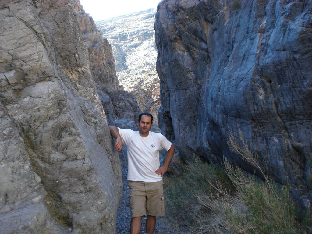 One more picture in the midst of the 5th Narrows of Bighorn Gorge: