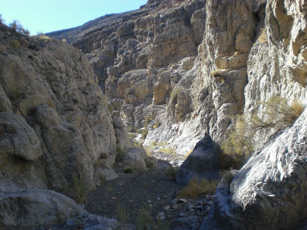 We made it up and over that dry fall by helping each other, and soon we were exiting the 2nd Narrows: