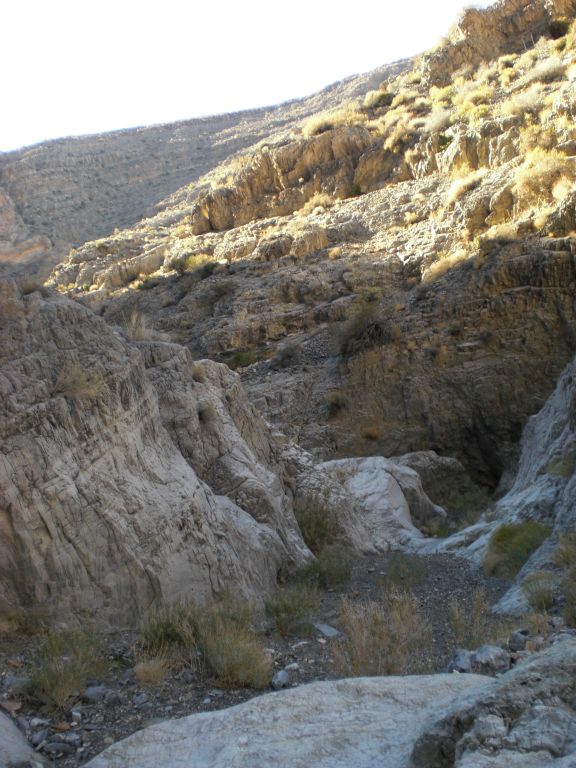 Rounding a bend and heading into the 1st Narrows: