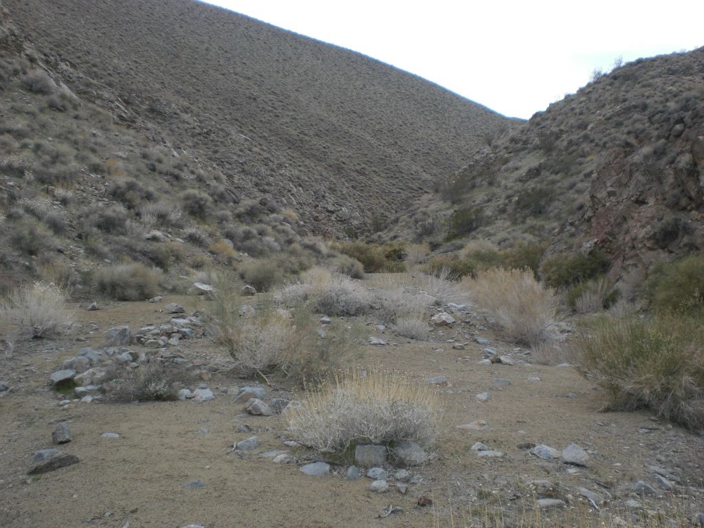 This is close to the area where surface water disappears: