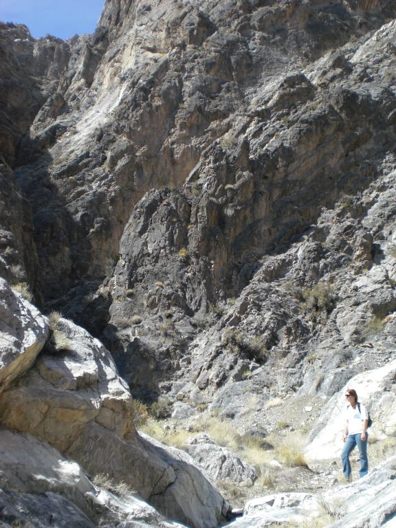 The scenery in the canyon is definitely on a grand scale: