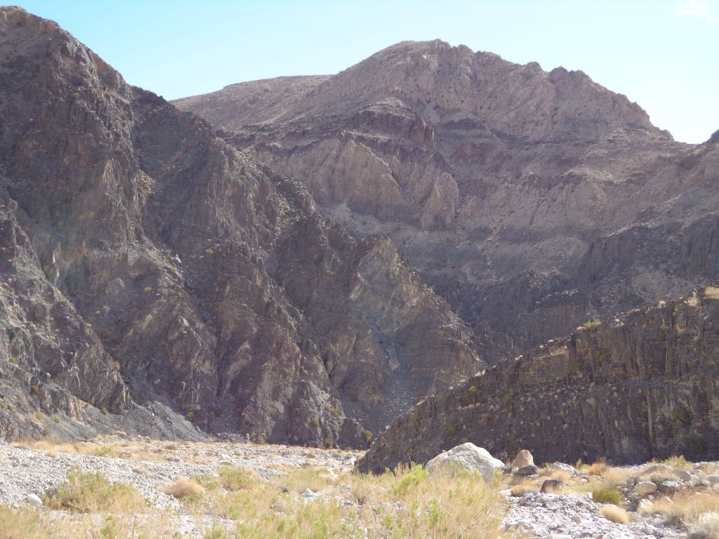 Dry Bone MSC truly passes through a beautiful section of the Cottonwood Mountains: