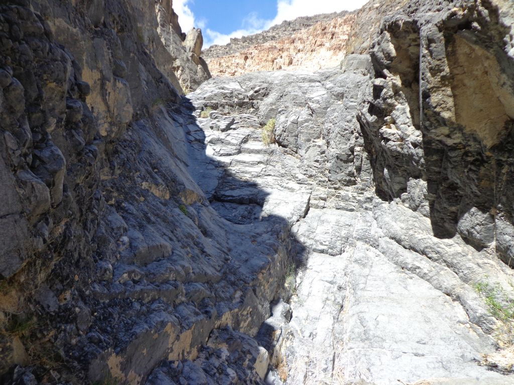 A closer look at the major dry fall, which is quite beautiful: