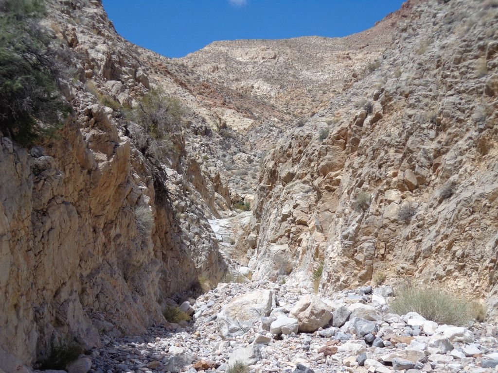 This was my planned stopping point as satellite imagery revealed that I had already seen the best of the canyon: