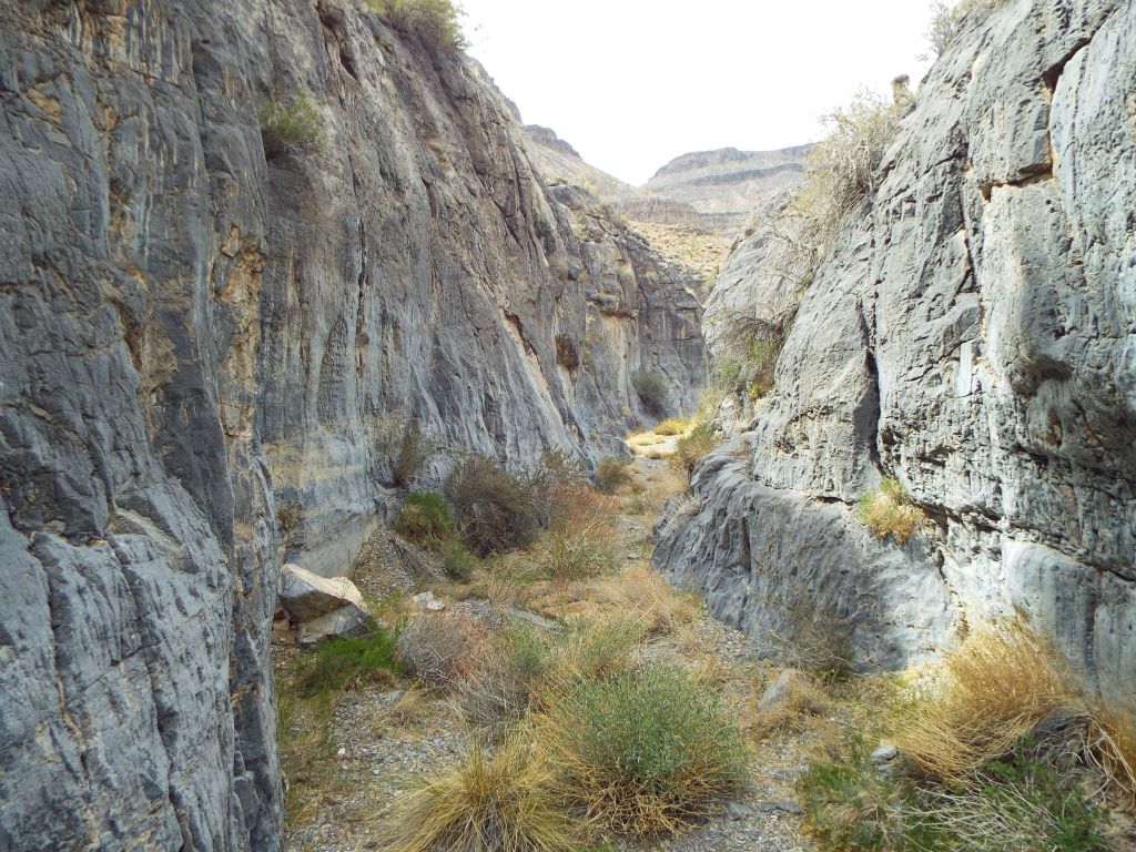 The 1st Narrows are shallow to start but steadily gain in height: