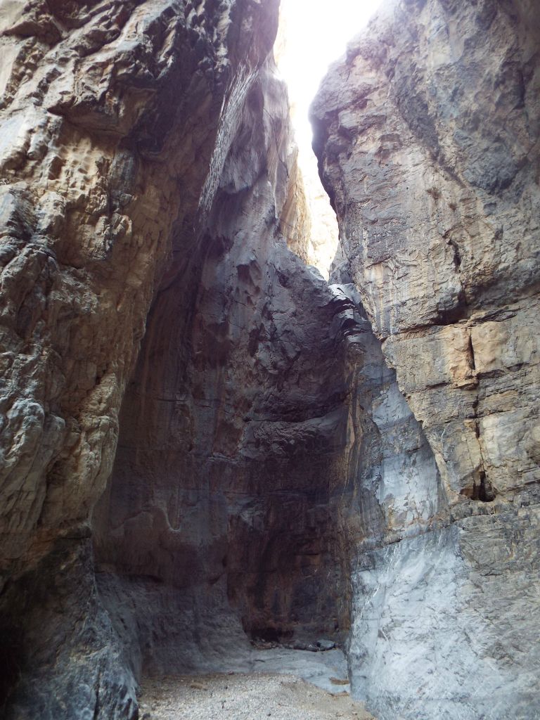 The alternate portrait angle reveals the height of the canyon: