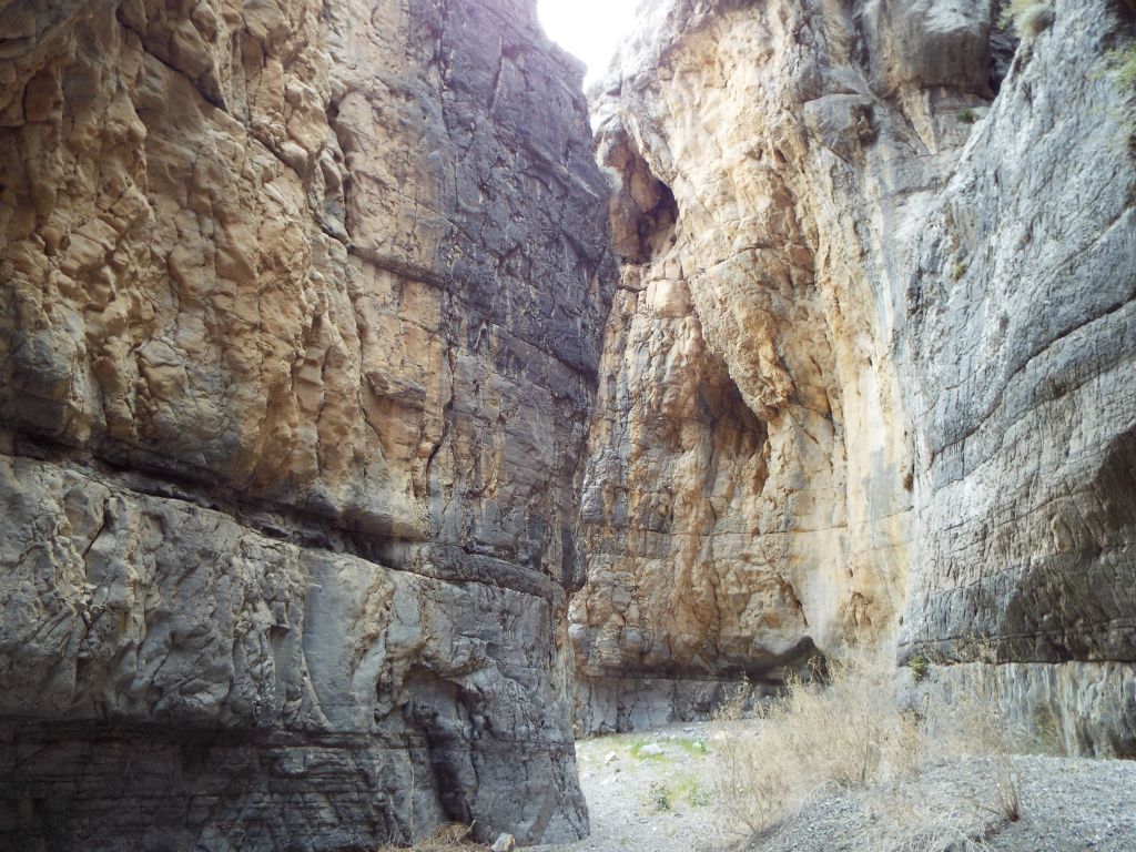 The 2nd Narrows started just past this bend in the canyon: