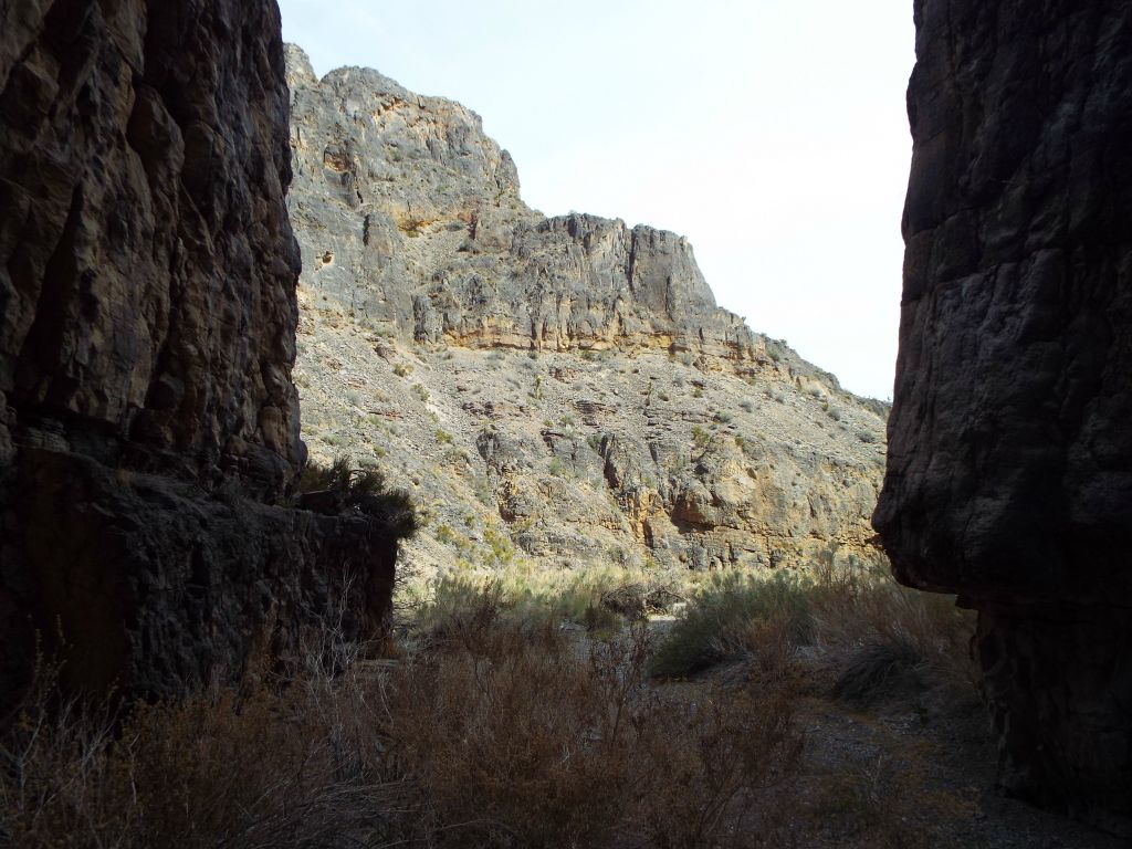 View looking out of the entrance to Lost Slot and the 2nd Narrows: