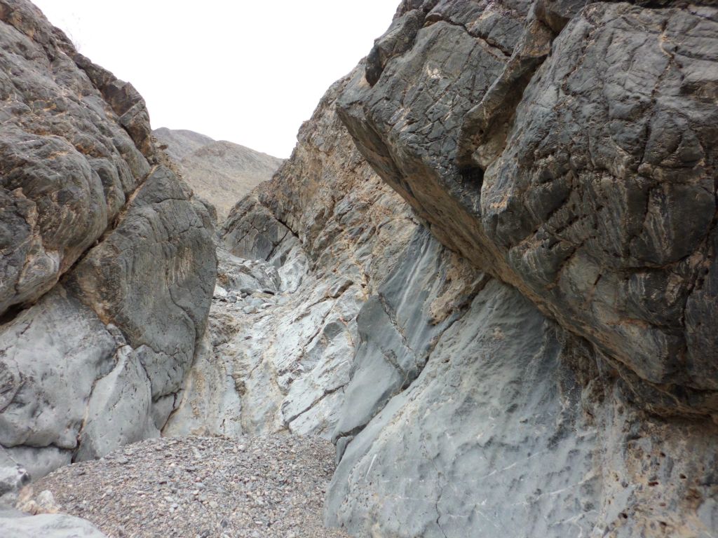 Polished rock and large shapes became a constant feature: