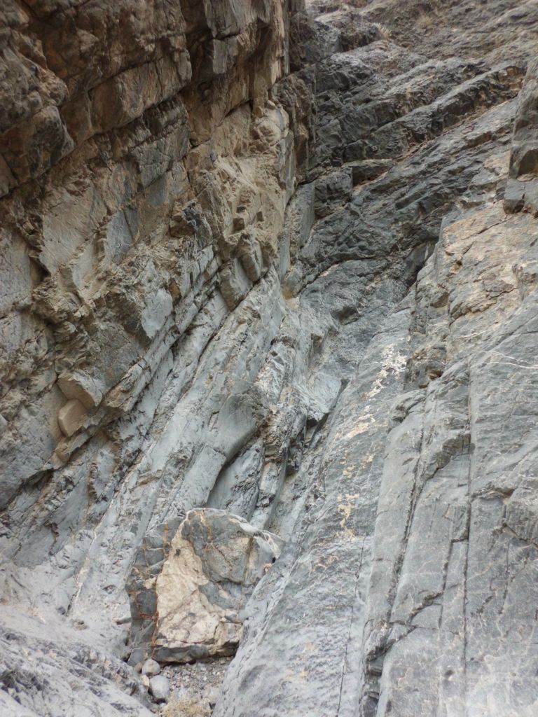 The canyon suddenly got very enclosed and much steeper:
