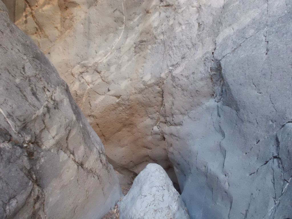 Some turns and spots in the narrows are so tight that a person can barely walk through: