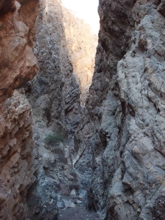 Because it was a mostly straight slot corridor, these narrows reminded me a bit of the slot narrows found in Moonlight Canyon: