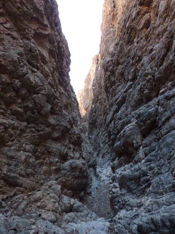Turning around and heading back down canyon now through the 3rd Narrows: