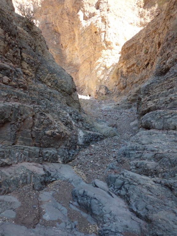 Walking through a pretty section with nice lighting: