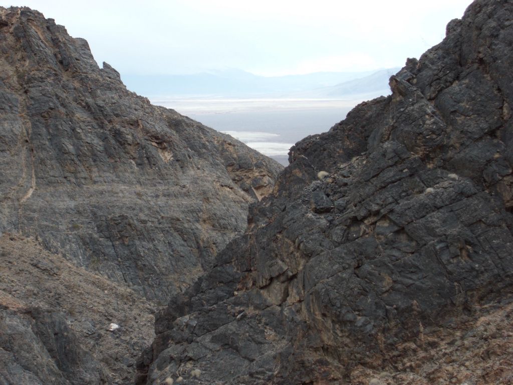 Looking out towards Lower Slab Canyon: