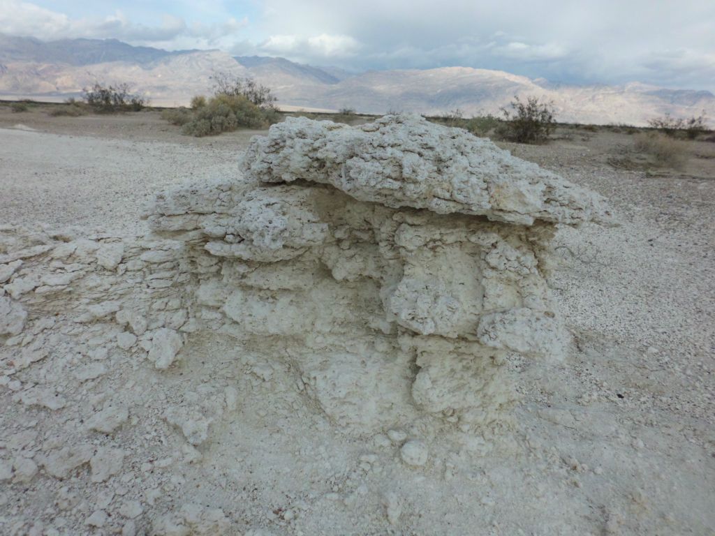 Strange formations rise up from the Niter Beds: