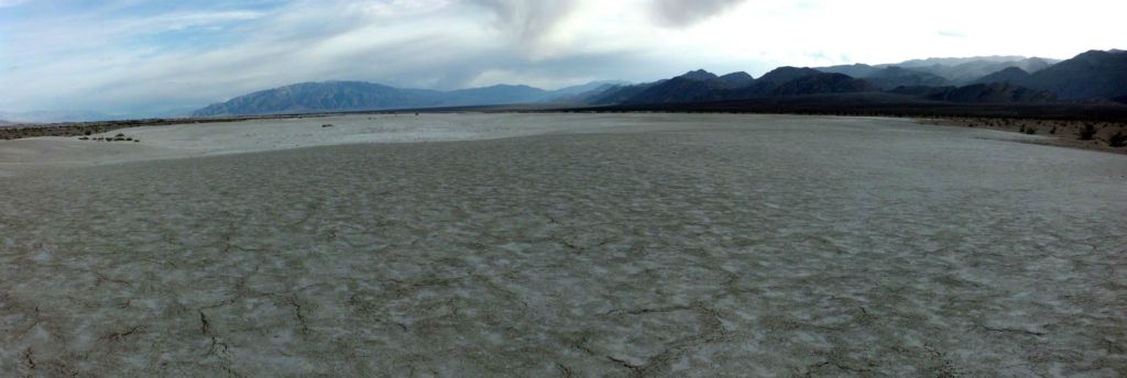 Our final picture is a panoramic of the Niter Beds: