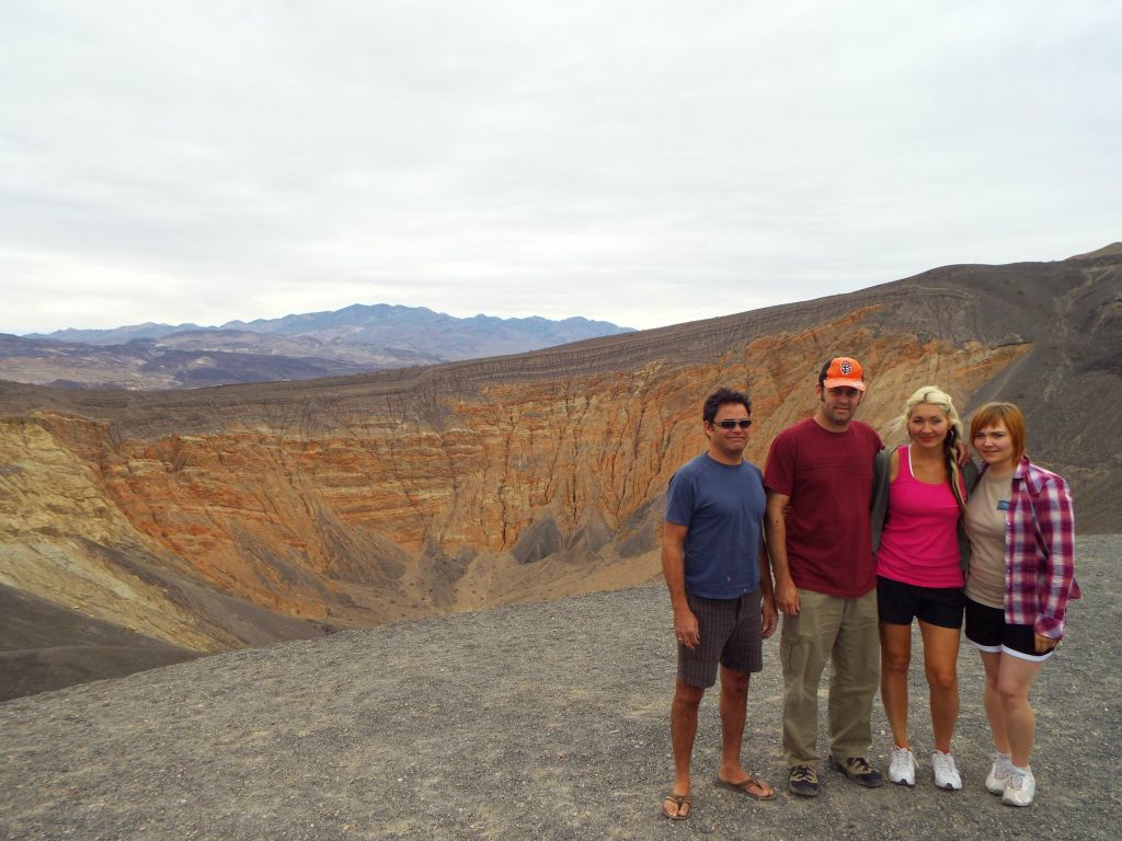 A picture of us along with friends Mel and Alesya: