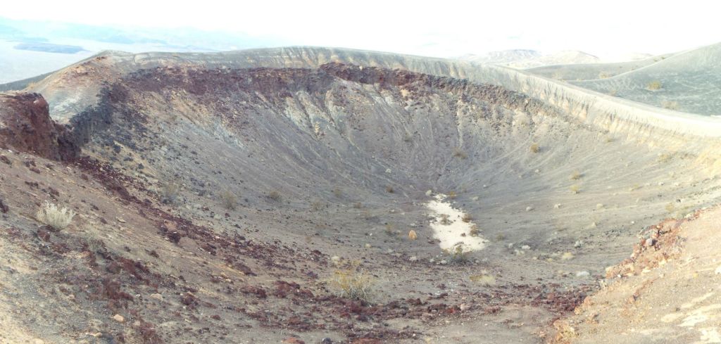 Panoramic of Little Hebe Crater looking to the northwest: