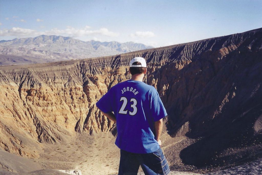 The remaining pictures are scans of film photography taken at Ubehebe Crater in the early 2000s: