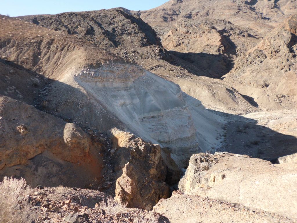 Another white powder hillside that we encountered as seen from the bypass ridge: