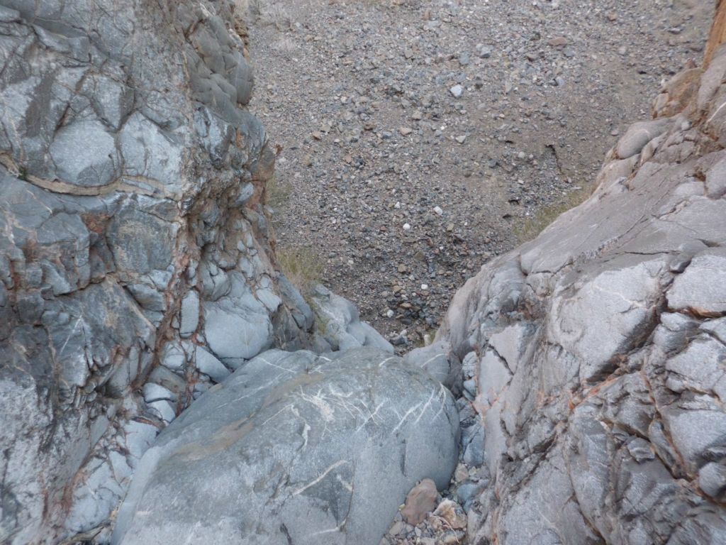 And yet another dry fall that we encountered in this area.  While taking this picture, we suddenly heard a lot of noise below and wondered if we had encountered a mountain lion: