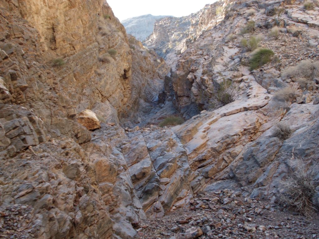This next picture is taken just beyond the spot where we had first dropped in: