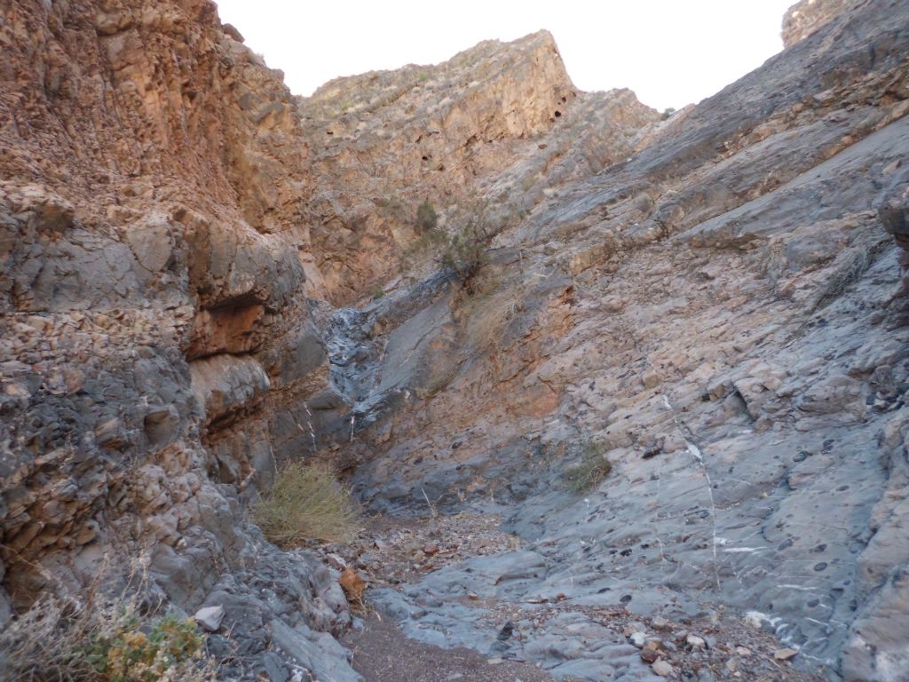 The consistent steep elevation gain is another key aspect of Hidden Bridge Canyon: