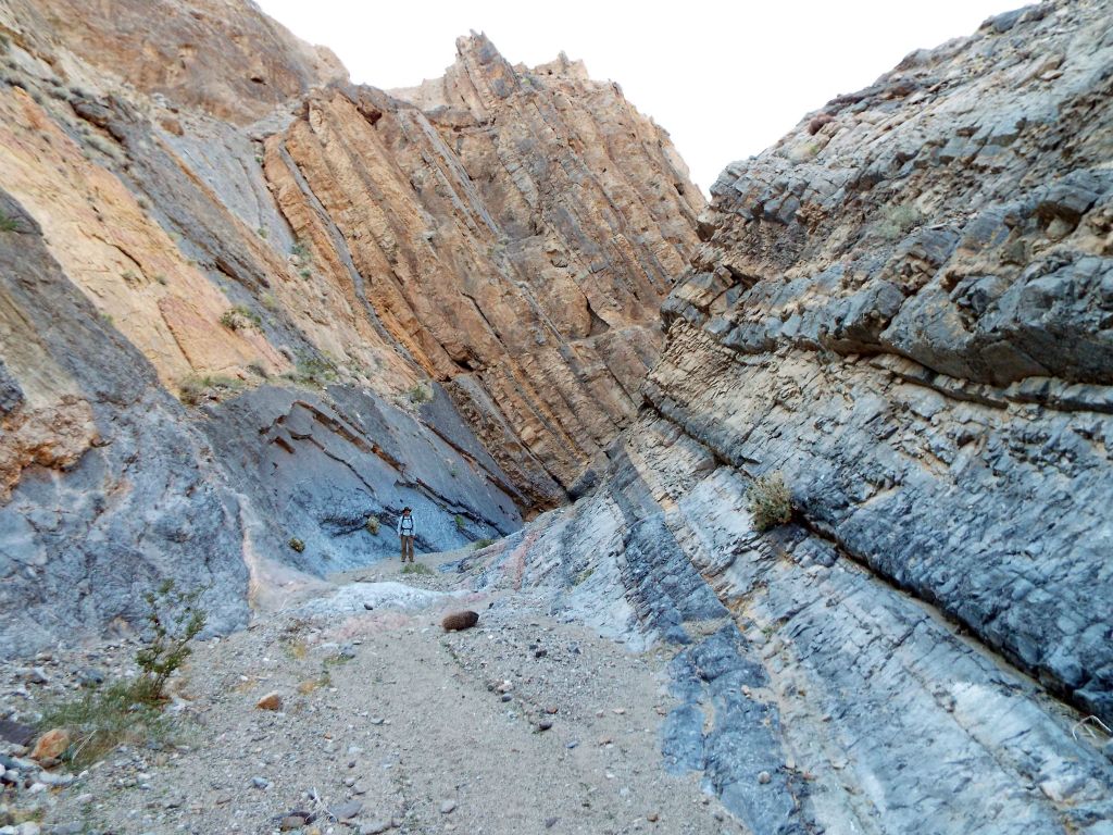 Tom can be seen in the distance as he provides scale for this amazing area: