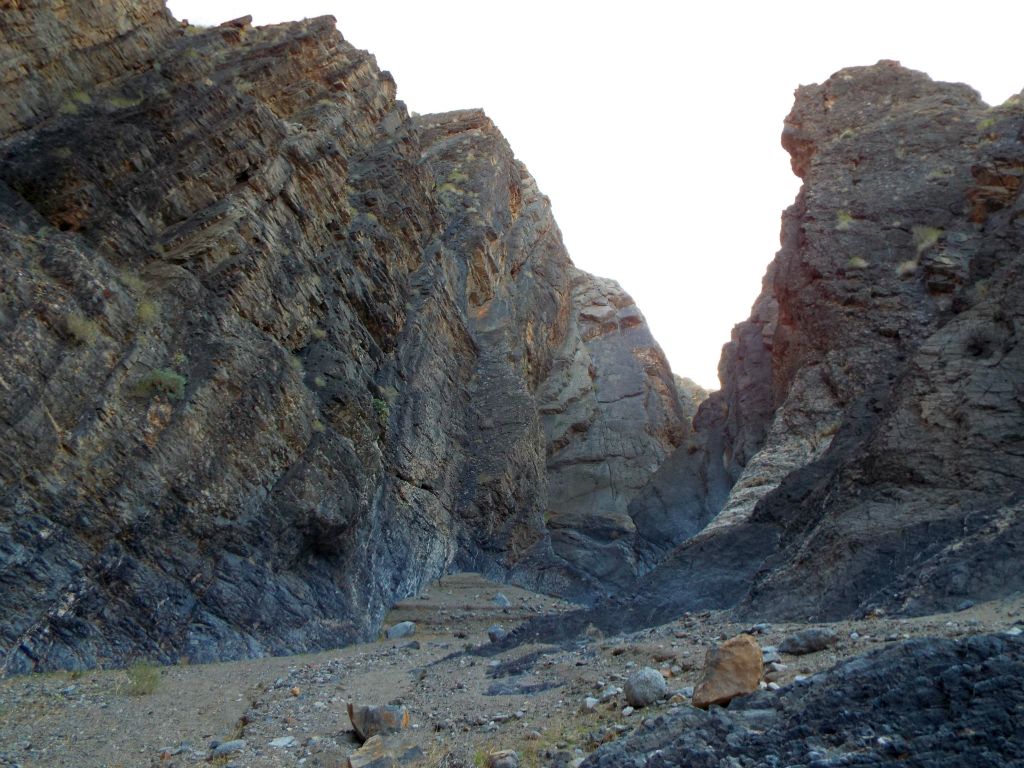 The sheer height of the canyon walls also impressed us: